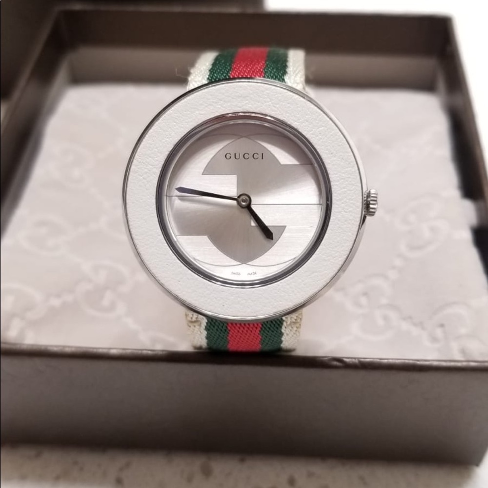 Gucci Watch with Interchangeable Bands and Face